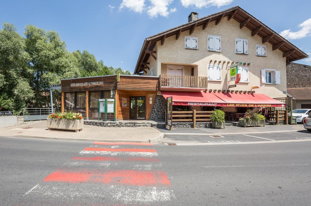 Logis Hotel Restaurant Auberge Les Rives De L'Arzon Vorey Exterior photo